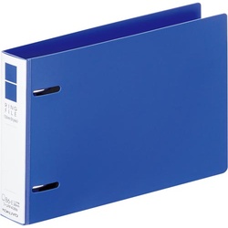 リングファイル＜スリム＞Ｂ６Ｅ・２２０青×１０