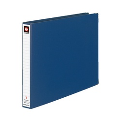 データバインダーＴ型１１×１５　２２穴藍