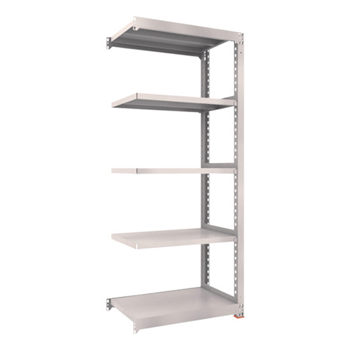 ＴＲＵＳＣＯ スチールラック Ｍ3型中量棚 900×571×2100mm 5段 連結 ネオグレー M37365B