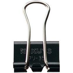 ダブルクリップ小口幅１９ｍｍ　１０個