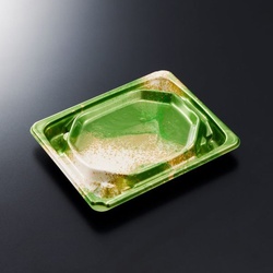 中央化学 刺身容器 BCF 宝台 15-12 伊織GN-BK 本体