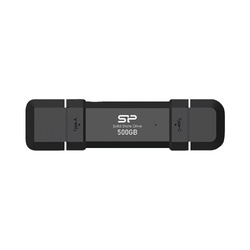 外付けポータブルＳＳＤ　デュアル端子　５００ＧＢ