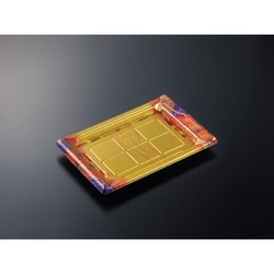 中央化学 刺身容器 CF宴角 27-18 華やぎV-BK 本体