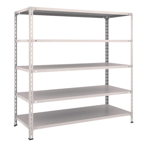ＴＲＵＳＣＯ スチールラック 軽量棚開放型 1500×600×1500mm 5段 ネオグレー 55W15