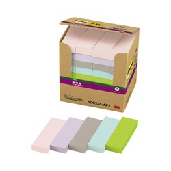 強粘着ふせん再生紙５００２ＳＳ−ＡＰ２多色アソート
