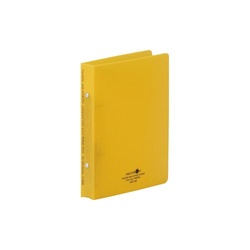 ＡＱＵＡ　ＤＲＯＰｓ　リングファイル　Ａ５Ｓ　黄