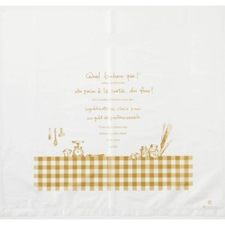 持ち帰り袋 KT-3 フランセベール小判抜手提袋 大 半透明 福重