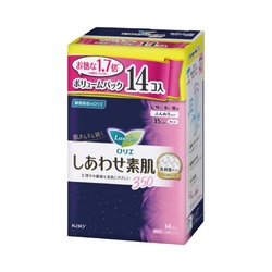ロリエしあわせ素肌ＢＰ特に多い夜用３５羽つき　１箱