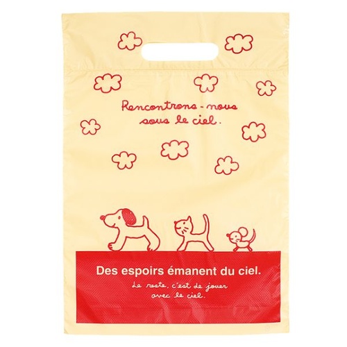 ポリ手提げ スキップキッズPEバッグ-3(100枚) ヘッズ