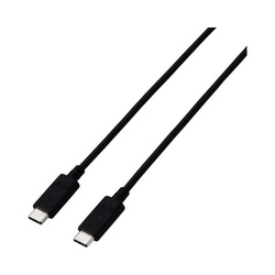 タイプＣケーブル　２本セット　１ｍ　黒
