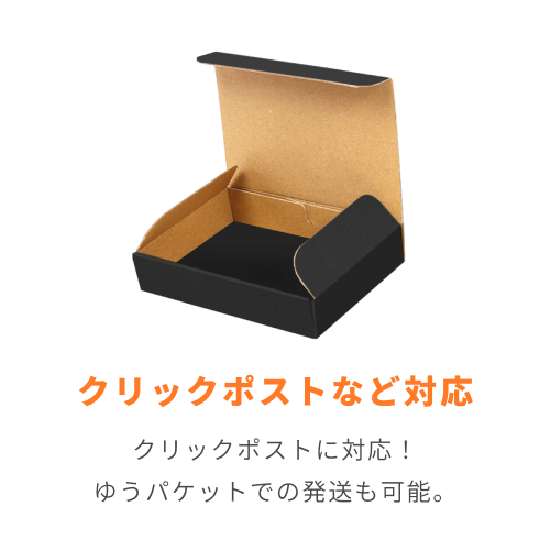 クリックポスト最小・ゆうパケット】厚さ3cm・N式ケース（黒