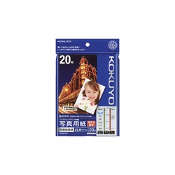 写真用紙　印画紙原紙　高光沢　厚手　２Ｌ判　２０枚