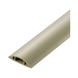 床用モール　長さ１ｍ　幅４５ｍｍ　白茶