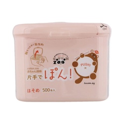 コットン・ＺＯＯ赤ちゃん綿棒片手でポン本体×１２個