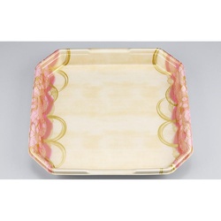 発泡トレー L-カク5 波瓦桃 シーピー化成