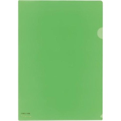 カラークリヤーホルダーＰＰ　Ａ４　黄緑５枚入