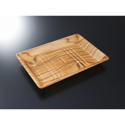 中央化学 発泡トレー 美栄え桶 33-23 木理BR