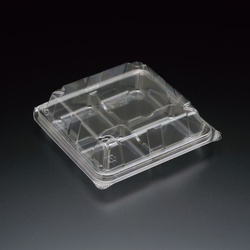スミ 和菓子容器 ユニコンMS-4 透明