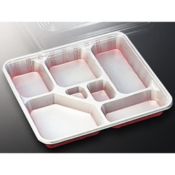 中央化学 仕出し弁当容器 DX 仕切 R-6-N ト付 蓋セット