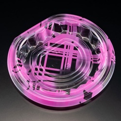 リスパック フルーツ容器 バイオ パティー 16B ふわピンク 本体