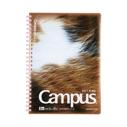 キャンパス肉球ソフトリング　三毛猫　Ａ５