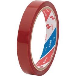 着色セロテープ赤１５ｍｍ×３５ｍ１０巻