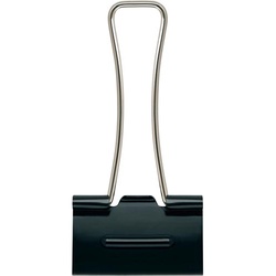 軽く開けるダブルクリップ「エアかる」　中　５０個