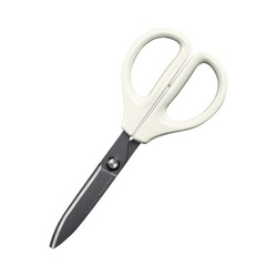 ハサミ　サクサ　フッ素・グルーレス刃　ホワイト