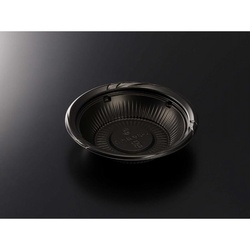 中央化学 どんぶり容器 CT いぶき丼 M17 BK 本体