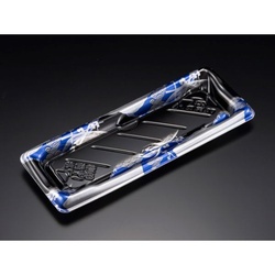 リスパック 寿司容器 美鮮盛 1-6B れいめい青 本体