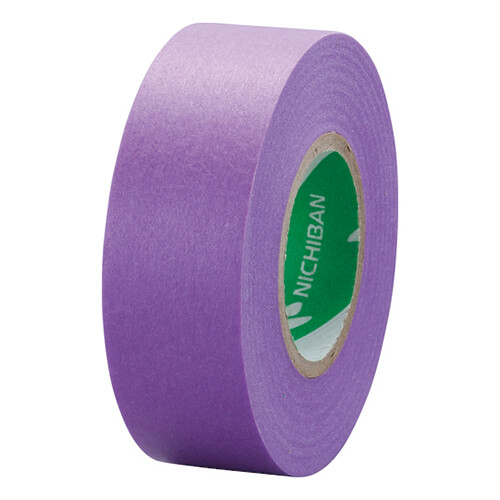 【廃番商品】マスキングテープ18mm×18m　紫　【ニチバン 建築用マスキングテープ ２５５１Ｈ−１８ １８ｍｍＸ１８ｍ（７巻入り）】
