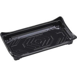 弁当容器 SU京錦19(28-15) 本体 黒 エフピコ