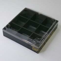 折箱 HW-65E(45) 新琥珀松黒 OPS高蓋セット アクタ