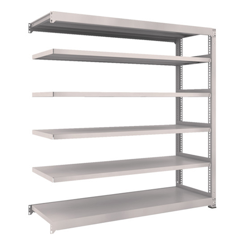 ＴＲＵＳＣＯ スチールラック Ｍ3型中量棚 900×1121×1800mm 6段 連結 ネオグレー M363126B