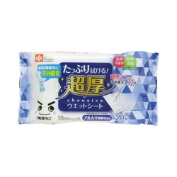 水の激落ち　超厚ウエットシート　２０枚入