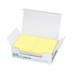 強粘着ふせん　Ｋ２　７５×１００パステル混色１０冊