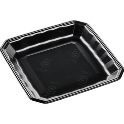 発泡トレー メガプレート24-24(30)平 エコ黒 エフピコ