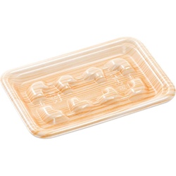 鮮魚トレー HK-14 吉野杉 エフピコ