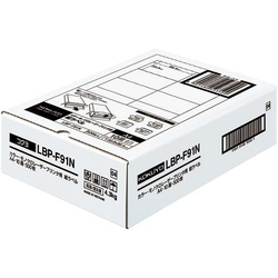 レーザープリンタ用　紙ラベル　Ａ４　１０面５００枚