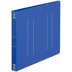 フラットファイル（ＰＰ）　Ａ５横　青　５冊