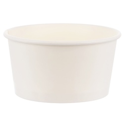 HEIKO 製菓資材 アイスカップ 420ml 115-420 ホワイト 50個/袋