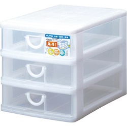 エルピスＡ４　浅型３段　白　１個