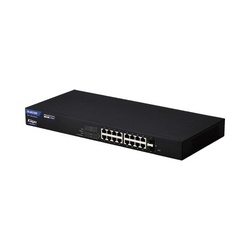 ＬＡＮハブ　ＷＥＢスマート　ＰｏＥ　１６Ｐ　Ｆレス