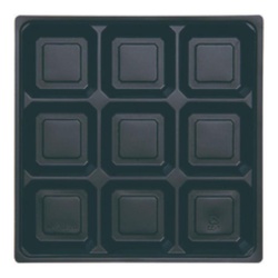 AP-70-70 9ツ仕切 (黒) アヅミ産業