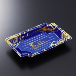 中央化学 刺身容器 BCF かく鉢 17-11 煌B-BK 本体