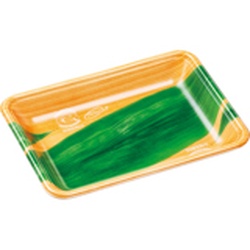 エフピコ 発泡トレー FLB-A15-25 エコ木目葉らん