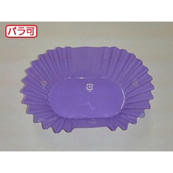 セイコー おかずカップ ラミケースOPP小判12号Pパープル 500枚