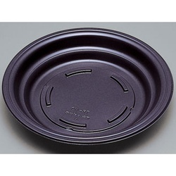 福助工業 軽食容器 フルレンジTR-110H 黒 本体