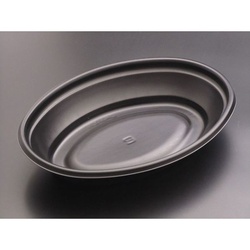 リスパック 惣菜容器 ホットフォーマー PKディッシュ 240B 黒 本体