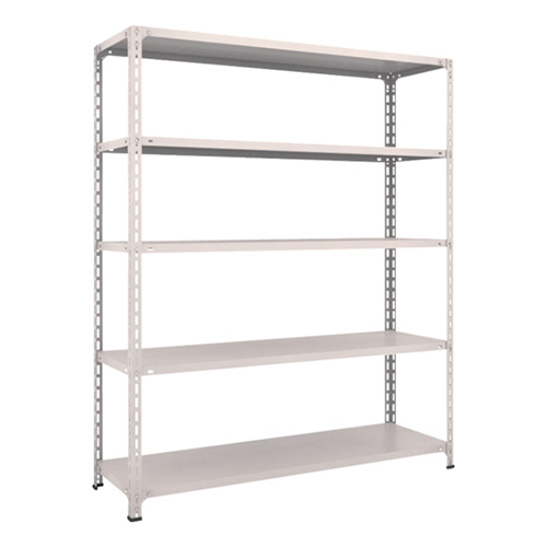 ＴＲＵＳＣＯ スチールラック 軽量棚開放型 1500×450×1800mm 5段 ネオグレー 65X15
